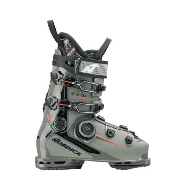 Nordica Speedmachine 3 120 GW BOA Dunkelgrau-Schwarz-Rot Skischuh