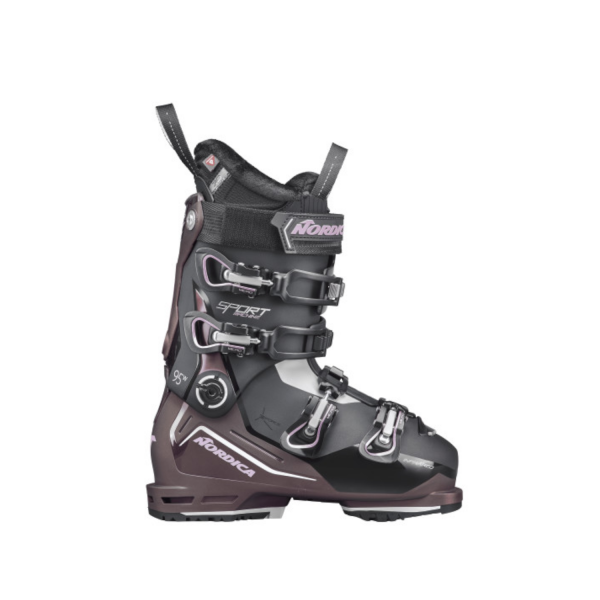 Nordica Sportmachine 3 95 W (GW) Schwarz-Lila-Weiss Skischuhe