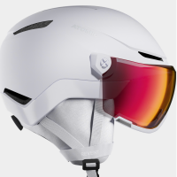 Atomic Revent Visor Photo White Heather Skihelm