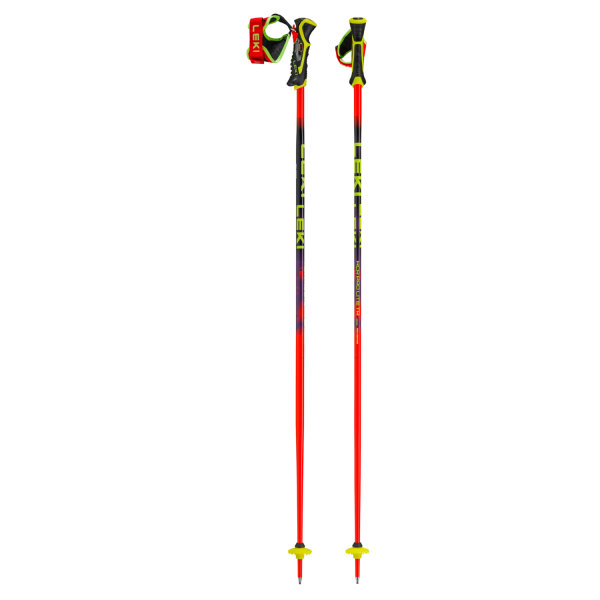 Leki WCR Pro Lite SL TR Skistock bright red-violet-neonyellow