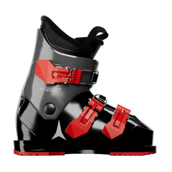 Atomic Hawx Kids 3 Kinderskischuh Black/Limestone/Red