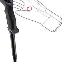 Leki Voltec TR (no strap) Skistöcke black