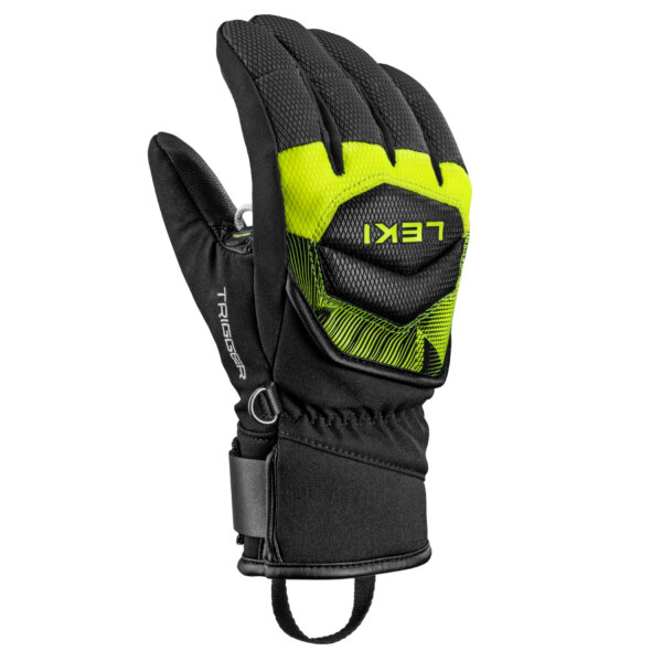 Leki HS WCR Core TR Junior black-neonyellow Skihandschuhe