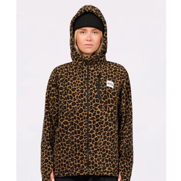 Eivy Techlight Ziphood Fleece Leopard