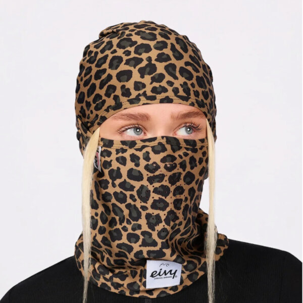 Eivy Hinge Balaclava Leopard Onesize