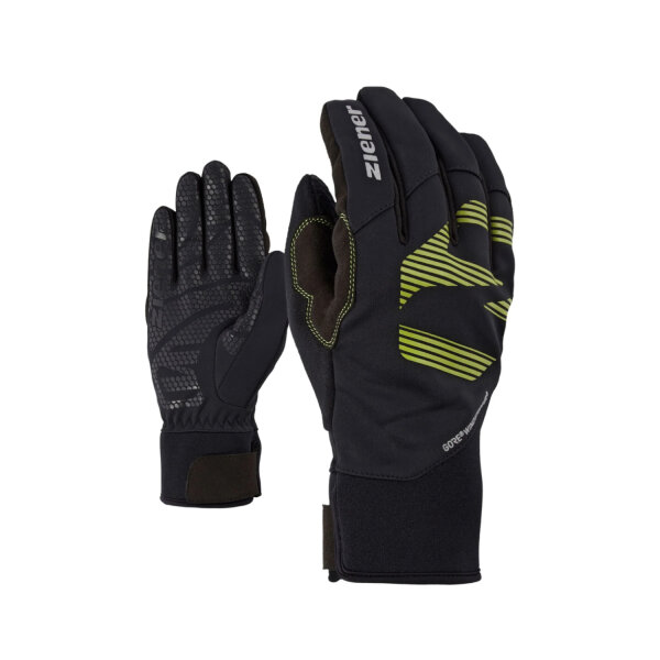 Ziener ILKO-Z WS glove unisex Skihandschuh lime green