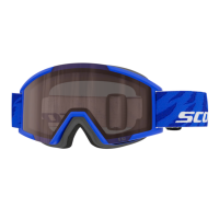 Scott Kinderskibrille Shield Pro JR  blue/white/silver...