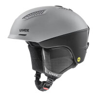 Uvex ultra MIPS Skihelm rhino - black matt