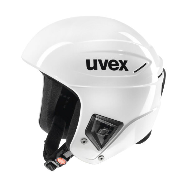 Uvex race + Rennskihelm all white 58-59cm