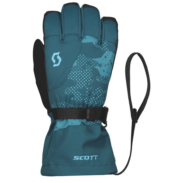 Scott Glove JR Ultimate Premium GTX Majolica Blue / Bright Blue
