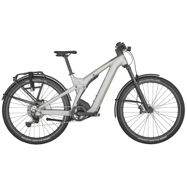 Scott Axis eRIDE FS 10 E-Bike E-City-Trekking Prism Lazerfish Silver