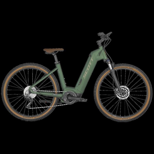 Scott Sub Cross eRIDE 10 Unisex E-Bike E-City-Trekking Malachite Green