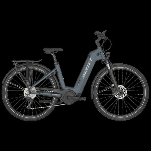 Scott Sub Tour eRIDE 10 Unisex E-Bike E-City-Trekking Petrol Blue