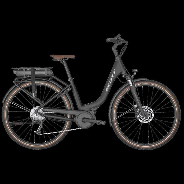 Scott Sub Active eRIDE 10 Unisex rack E-Bike E-City-Trekking Dark Grey