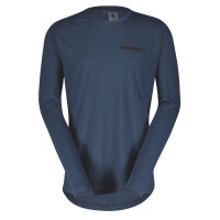 Scott Shirt M&acute;s Defined Merino LS metal blue