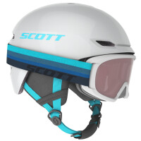 Scott Combo Keeper 2 mit Goggle Jr Witty Kinderskihelm...