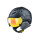 CP Camurai di vario Orange SIlver mirror black soft touch Skihelm