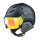 CP Premium Camurai black soft touch di vario multicolour mirror Skihelm 53-55