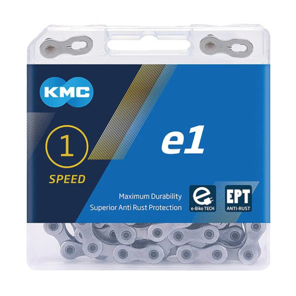 KMC e1 Kette EPT f&uuml;r Nabenschaltung 1/2&quot; x 1,8&quot; 110 Glieder