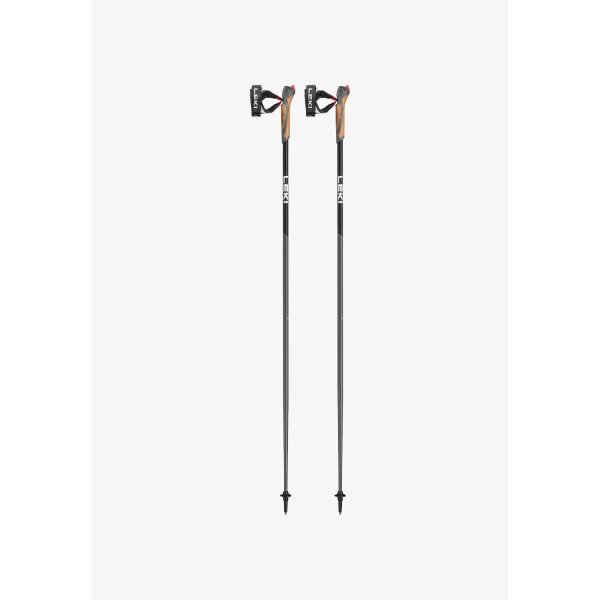 Leki Response Nordic Walking Stöcke dark anthracite-black-white