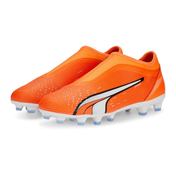 Puma Ultra Match LL FG/AG Jr. ultra orange white 107229 01 Kinderfussballschuh 38