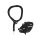 Abus Rahmenschlosskette ACH IVY 6KS/100 black + Tasche ST5950