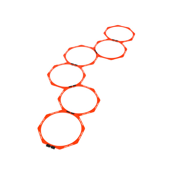 Select Koordinationsringe Octagon v22 6 Ringe, 6 Clips, 1 Tasche