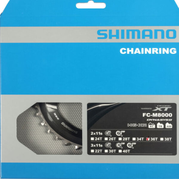 Shimano Kettenblatt FC-M8000 XT HG-X11