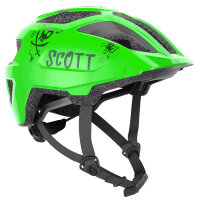 Scott Spunto Junior Kinder Fahrradhelm fluo green