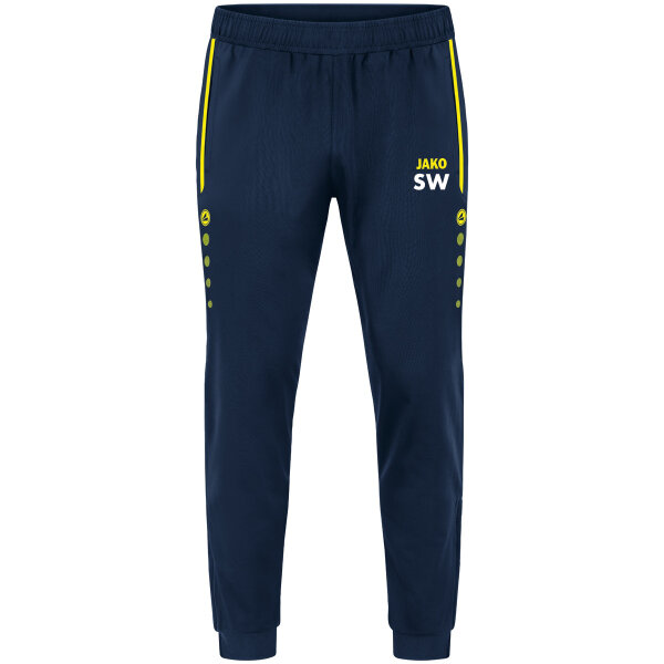 Jako Polyesterhose Allround 9289-904 marine/gelb Forth S