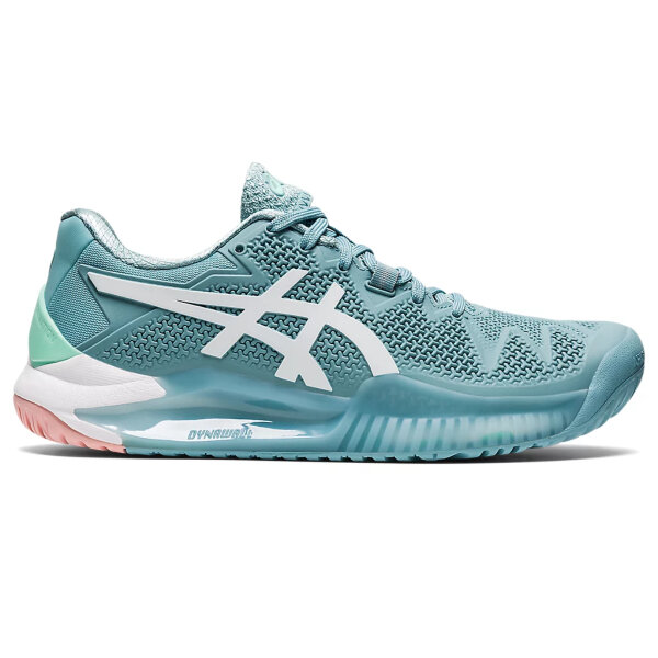 Asics Gel Resolution 8 Smoke Blue/White Tennisschuh