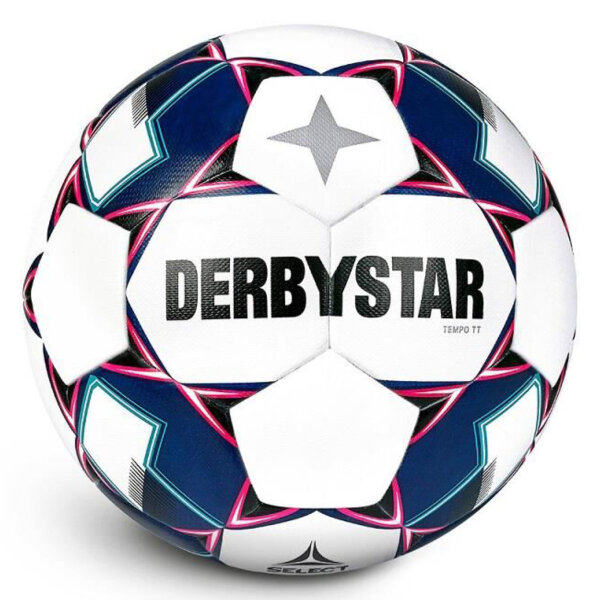 Derbystar Tempo TT V22 Trainingsball Gr. 5 weiss-blau