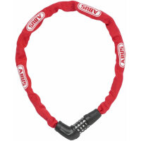 Abus Steel-O-Chain™ 5805C/75 cm red Zahlenschloss