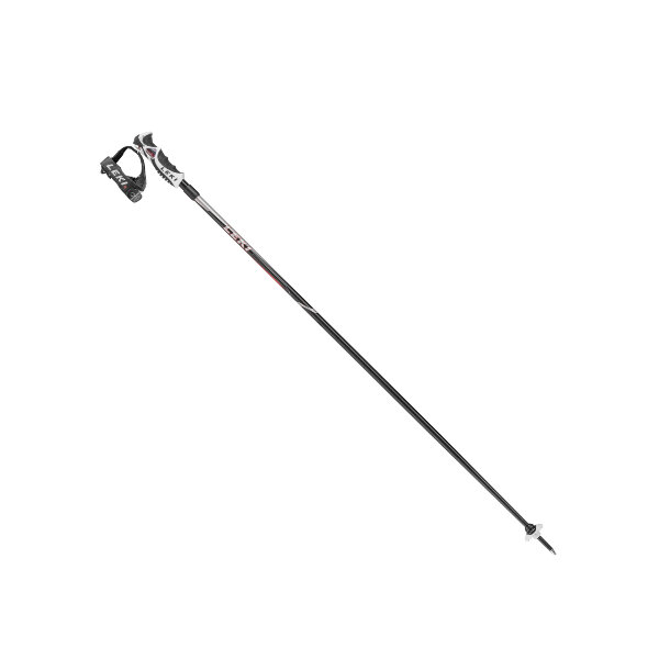 Leki Hot Shot S black-gray-bright red Skistock