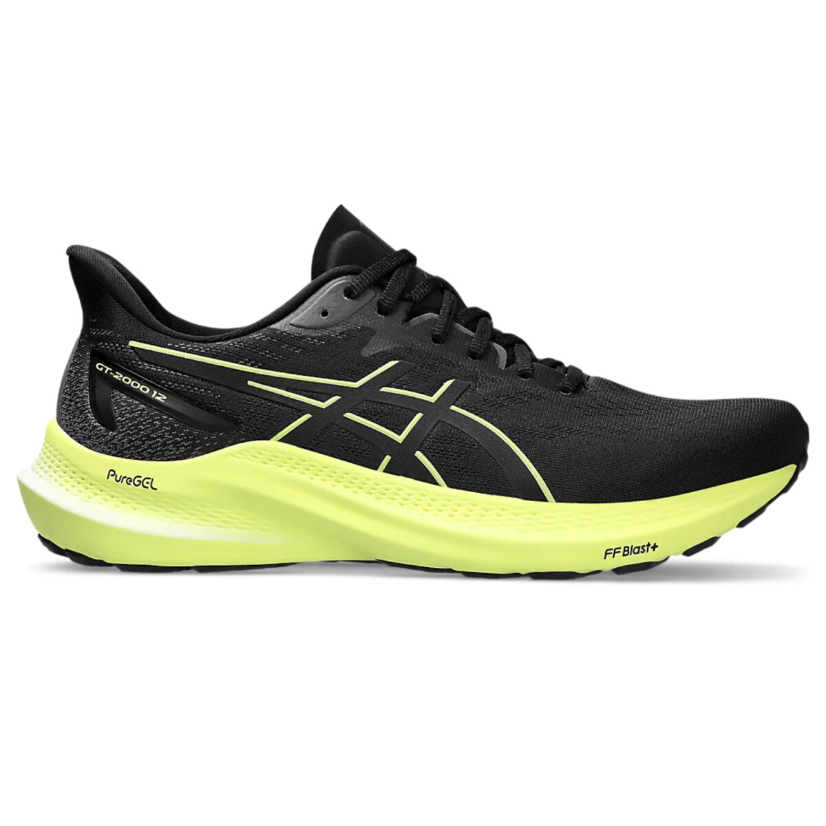 Asics GT 2000 12 Herrenlaufschuh black glow yellow