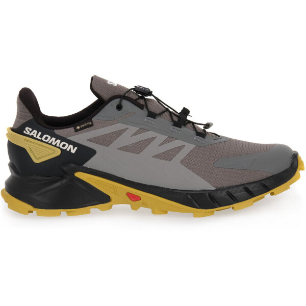Salomon Supercross 4 GTX Pewter/Black/Cress green Herren Freizeitschuh 45 1/3